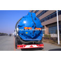 6 * 4 roue motrice Dongfeng Kinland Waste Vaccum Tanker